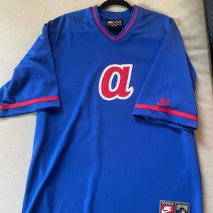 Atlanta Braves Nike Jersey Sz Large